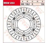 Disque De Frein Flottant Rond TRW MSW253 ABS BMW F 700 GS 2013-2017