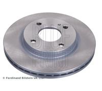 2x BLUE PRINT ADF124309 Disque de frein Avant pour FORD Fiesta Mk7 Schrägheck