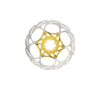 Disque de frein formula 2 pieces 6 trous or argent