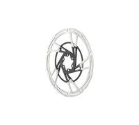 Jagwire Pro Lr2 6b Brake Disc Noir 180 mm Silver