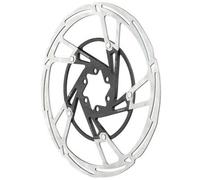 DISQUE DE FREIN JAGWIRE PRO LR2 6 TROUS 180 mm ARGENT/NR - DCR060 -