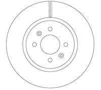 DISQUE DE FREIN KIA P. RIO 1.0-1.4 17-