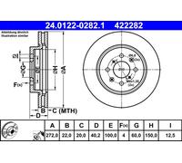 DISQUE DE FREIN KIA P. RIO 1.4-1.6 05-11