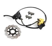 Disque de frein Kit De Frein À Disque Hydraulique Avant/arrière Moto Pour La Plupart Des Fosses Motocross 50cc-125cc Pour Dirt Bike BBR TTR Pour CRF 50 XR Pour Apollo Disques Frein Rotor(G)