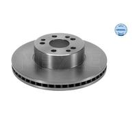 2x Disque de frein Essieu avant ventilé 015 521 2021 MEYLE pour MERCEDES-BENZ