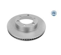 2x Disque de frein MEYLE 30-15 521 0121/PD convient pour TOYOTA