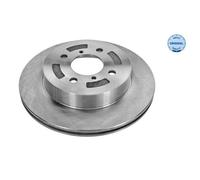 2x Disque de frein Essieu avant ventilé 33-15 521 0009 MEYLE pour SUZUKI IGNIS I
