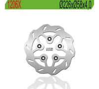 Ng 1024617 Wave Brake Disc Argenté