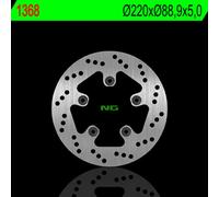 Nordic Gaming Disque de frein NG 1368 pour KTM 1190 RC8 R (2010-2011) 5 trous 220×88,9×5