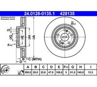 DISQUE DE FREIN OPEL P. INSIGNIA 1.5-2.0 17-
