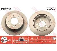 DISQUE DE FREIN OPEL P. ZAFIRA 05- 2.0 TURBO