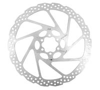 Disque de frein route - vtt 6 trous clarks 203mm argent (montage atelier)