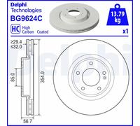 Disque de frein DELPHI BG9624C