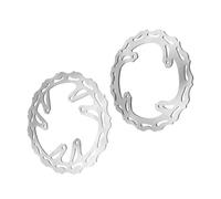 Disque De Frein Percé Pour CR125 CR250 2002-2007 CRF450X 2005-2017 240MM Moto Avant Arrière Disque De Frein Rotor(Front Rear Kit)