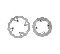 Disque De Frein Percé Pour SHERCO SE SEF 125 250 300 450 500 2014-2023 Disque De Frein Avant Et Arrière Rotor Plaque En Acier 4 Trous(1 Kit)