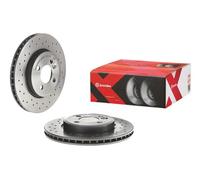 Disque de frein perforé/ventilé de l'intérieur 09.A761.1X BREMBO pour MINI MINI