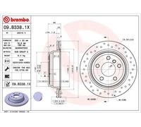 Disque de frein BREMBO XTRA LINE BREMBO 09.B338.1X, 1 pièce