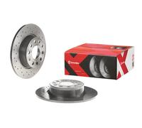 Brembo Disque de frein 08B4131X arrière perforé 1 pièce