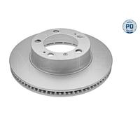 2x Disque de frein MEYLE 483 521 0001/PD convient pour PORSCHE