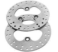 Disque de frein Pour ATV Pour Sportrax 400EX 174/220mm Kit De Rotor De Frein À Disque Avant Et Arrière 400X TRX400EX TRX400X 1998-2014 Disques Frein Rotor(1Pair Front)
