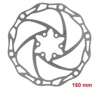 Disque de frein pour vélo en acier 160/180/203 mm ( 160 mm )