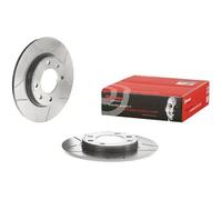 Disque de frein rainuré 08.5334.75 BREMBO pour CITROËN PEUGEOT