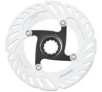 Disque de frein Shimano avec bague de blocage cannelures internes avec aimant RT-CL800 Center Lock Ice Technoligies Freeza Gris