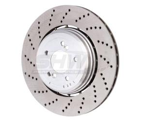 Disque de frein SHW Performance BRL48071 arrière, ventilé, à haute teneur en carbone, 1 pièce