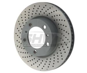 Disque de frein SHW Performance PFL39811 avant, ventilé, à haute teneur en carbone, 1 pièce