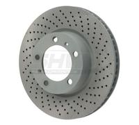 Disque de frein SHW Performance PFR39812 avant, ventilé, à haute teneur en carbone, 1 pièce