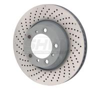 Disque de frein SHW Performance PRL31124 arrière, ventilé, à haute teneur en carbone, 1 pièce