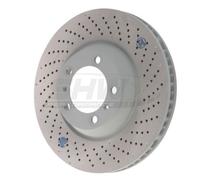 Disque de frein SHW PFR33009 avant, ventilé, à haute teneur en carbone, 1 pièce