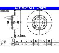 DISQUE DE FREIN SUZUKI T. SWIFT 1.6 06-10