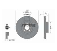 Disque de frein TEXTAR 92094603 avant, ventilé, 1 pièce