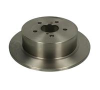 Disque de frein TEXTAR 92167800 arrière, plein, 1 pièce
