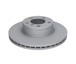 Disque de frein TEXTAR 92261805 avant, ventilé, à haute teneur en carbone, 1 pièce