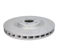 Disque de frein TEXTAR 92283905 avant, ventilé, perforé, à haute teneur en carbone, 1 pièce