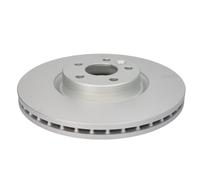 Disque de frein TEXTAR 92293205 avant, ventilé, à haute teneur en carbone, 1 pièce