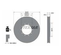 TEXTAR 93193500 Disque de frein