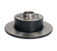 Disque de frein TRW DF2771 arrière, plein, 1 pièce