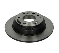 Disque de frein TRW DF4005 arrière, plein, 1 pièce