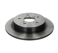 Disque de frein TRW DF6173 arrière, plein, 1 pièce