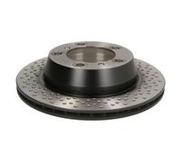 Disque de frein TRW DF6298S arrière, ventilé, perforé, 1 pièce