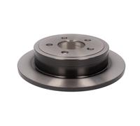 Disque de frein TRW DF6386 arrière, plein, 1 pièce