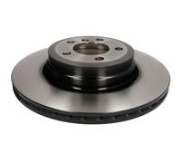 2x TRW DF6476S Disque de frein pour BMW 7 (E65, E66, E67) 345mm