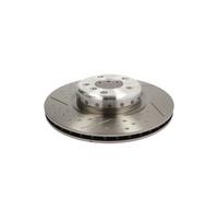 Disque de frein TRW DF6606S arrière, perforé, rainuré, à haute teneur en carbone, 1 pièce