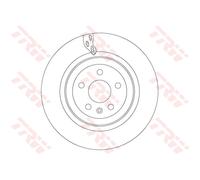 Disque de frein TRW DF6702S arrière, ventilé, à haute teneur en carbone, 1 pièce