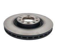 Disque de frein TRW LUC DF4475 avant, ventilé, à haute teneur en carbone, 1 pièce