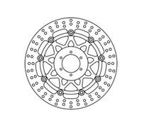 Disque de frein TRW MSW243, 1 pièce