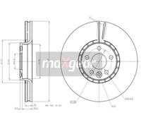 DISQUE DE FREIN VOLVO P. XC60 08-